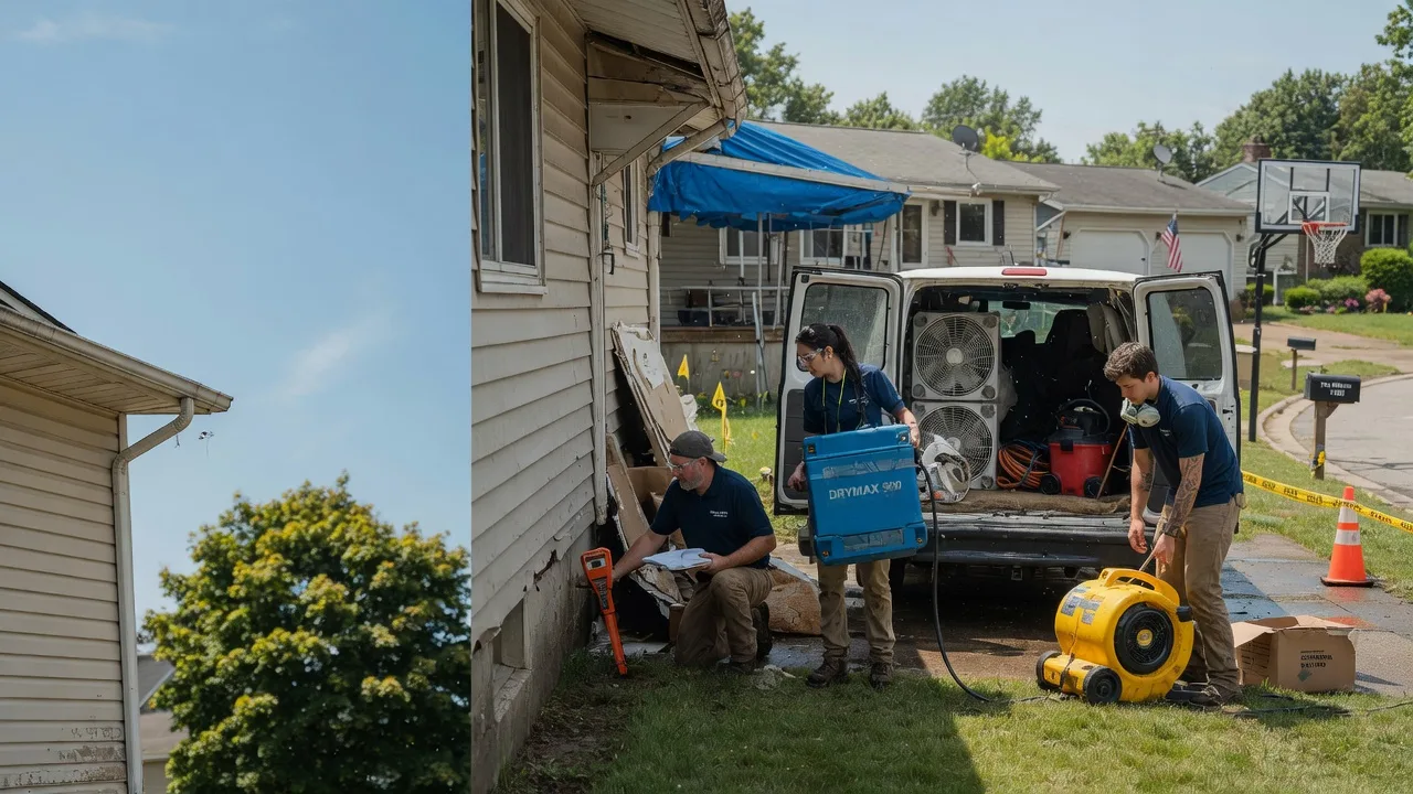Ceiling Leak Cleanup in Simon, WV near me